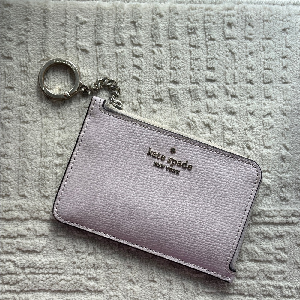 Kate Spade Lavender Zip Card Holder - Picture 3 of 11